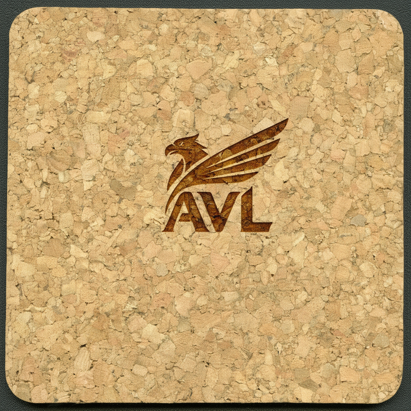 Cork Coaster Set
